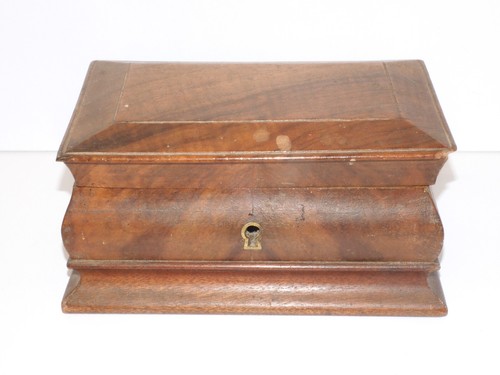 Ancien coffret noyer a - -ancien,