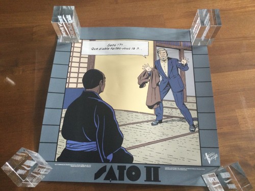 Rare serigraphie jacobs blake - rare,