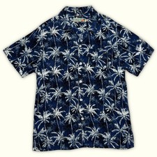 Chemise manche courte M bleu