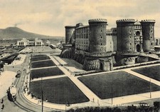ITALIE NAPOLI MASCHIO ANGIOINO ET GARE MARITIME