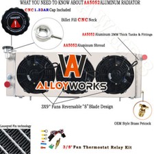 Aluminium Radiateur + Shroud