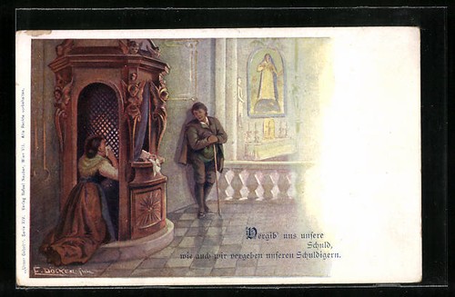 Carte postale artiste - carte, d'artiste