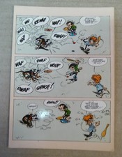 carte postale gaston lagaffe