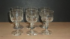 lot de 6 verres Baccarat
