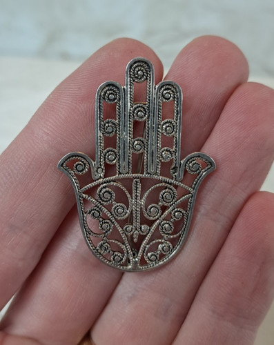 Broche berbère vintage - broche,