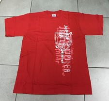 TEE SHIRT ROUGE BIERE BELGE BEER BIER TAUREAU JUPILER TAILLE L NEUF RARE