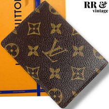 Louis Vuitton Monogram Pass Case Porte Cartes Vertical Card Case