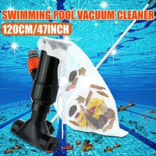 Aspirateur de piscine 120 cm outil de nettoyage spa étang piscine fontaine ex...