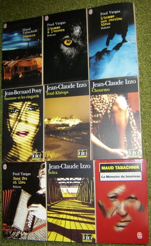 Lot romans policiers - , (9)
