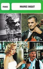 FICHE CINEMA : MAURICE BAQUET