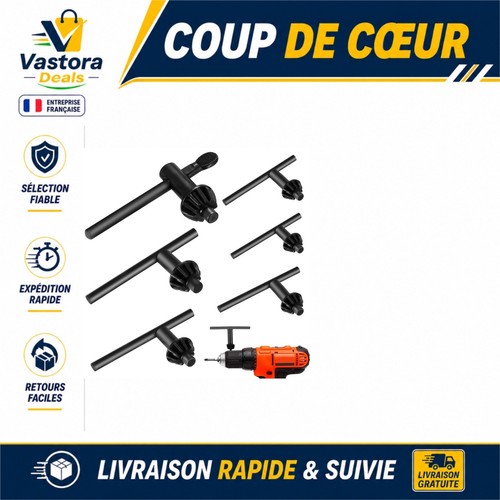 Clés mandrin perceuse - mandrin,