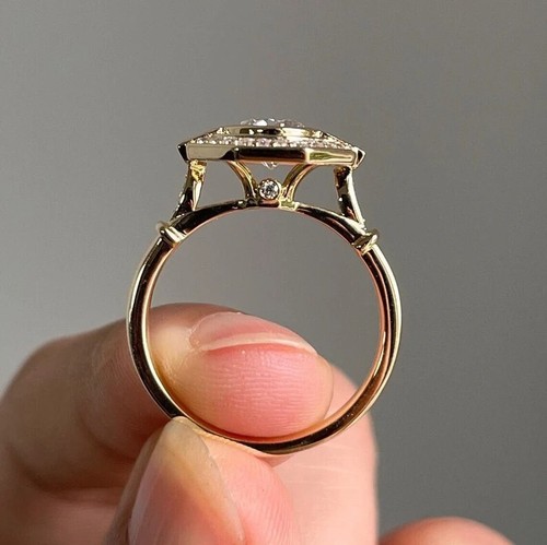 Bague fiançailles en or - fn,