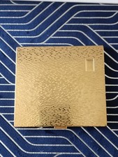 Élégant étui à cigarettes vintage en métal doré- 10x9,5cm- Fabrication Allemande