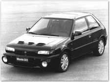 Mazda 323 GTR Press Release Photo
