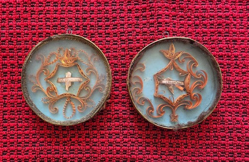 Paire reliquaires - paire, de