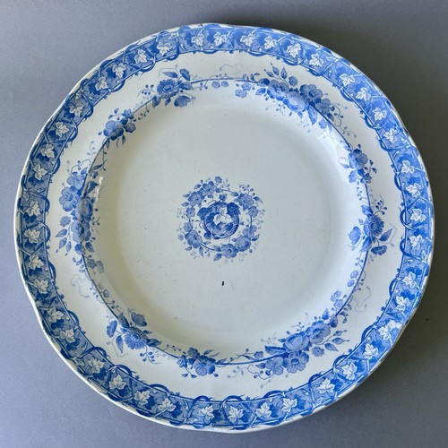 Grand plat rond creil - plat,