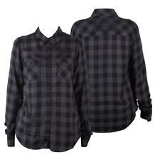 Harley-Davidson Women's Black Plaid H-D Classic L/S Woven Shirt (S06)