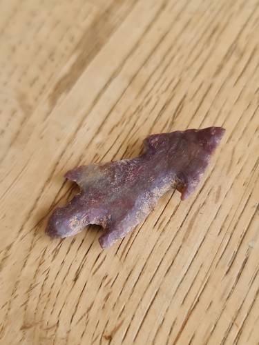 Pointe flèche silex 32mm - de,