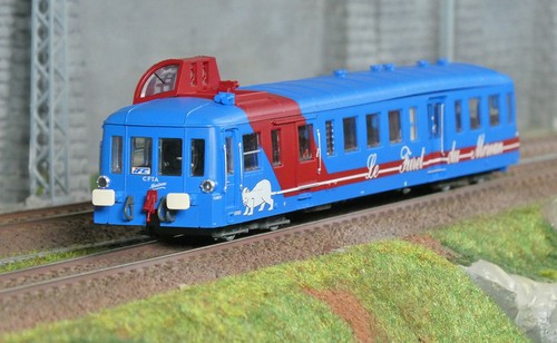 Autorail diesel cfta furet - autorail,