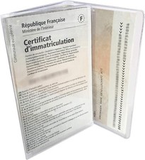 Etui PVC Porte Carte-Grise