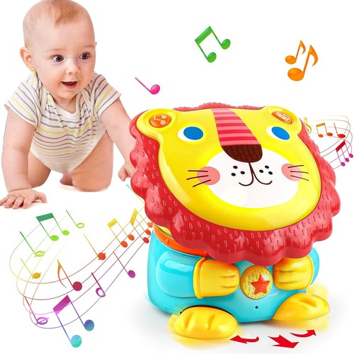 Jouet interactif lion tambour - interactif,