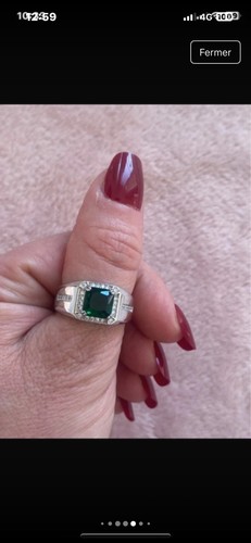 Bague homme argent - en, 925