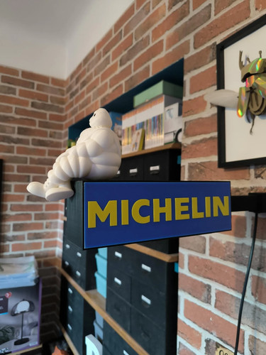 Lampe michelin double - lampe, face