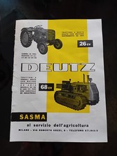 Publicité tracteurs deutz - publicité,