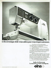 1980 Advertising 0323 Elna Electronic Sewing Machine