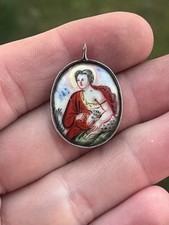 RELIQUAIRE AMULETTE PENDENTIF