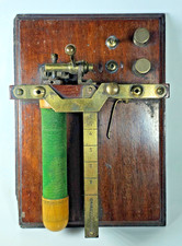 OLD ELECTRIC RELAY in PARIS RADIGUET for 19th century telegraph