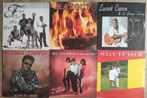 Lot vinyles 33t zouc - 6,