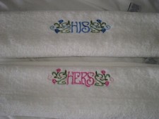 Superbe ensemble de serviettes