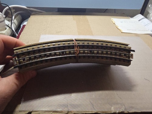 Lot rails courbes - lot, marklin