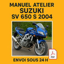 Manuel Atelier Suzuki SV 650S