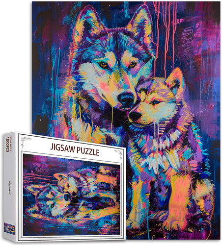 Puzzle 1000 pièces chien - de,
