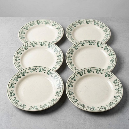 Assiettes anciennes terre - assiettes, en