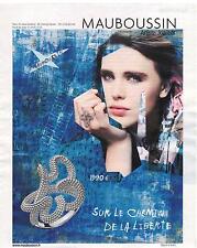 2011 ADVERTISING MAUBOUSSIN Diamond Ring