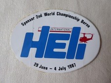 AUTOCOLLANT STICKER HELI