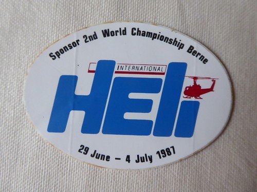 Autocollant sticker heli - autocollant,