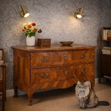 Commode Baroque Ancienne Noyer