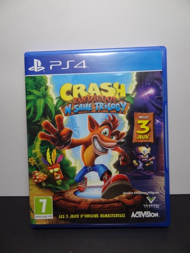 Jeu crash bandicoot - crash, sane