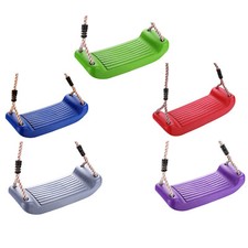 Balançoire pour Enfants à Siège Plastique Tour de Jeu Jusqu'À 70 KG,