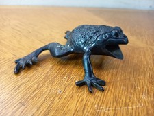 Okimono en bronze de patine