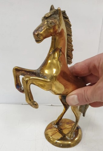 Sculpture cheval laiton - sculpture,