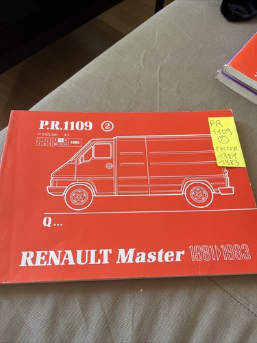 Renault master catalogue - master,
