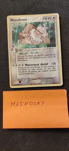 Carte pokemon monaflemit - carte,