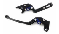 Paire Leviers Repliables Noir Bleu HONDA NSR 250 NSR250 NSR-250 1987-1994