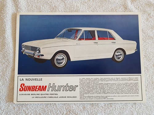 Sunbeam hunter catalogue - sunbeam,