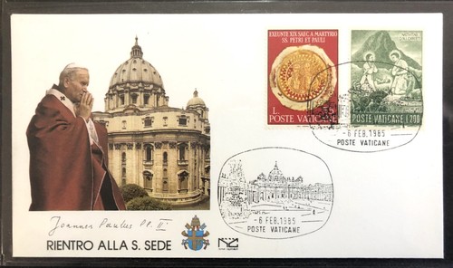 Fdc vatican pope john - pope,